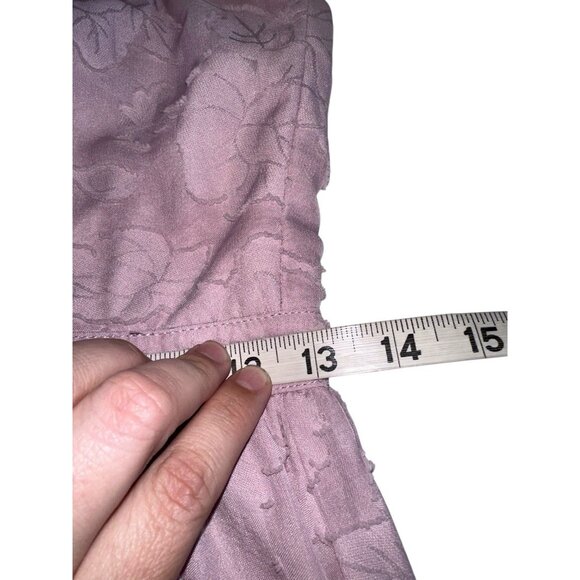 Lulus Love and Beyond Mauve Pink Burnout Floral Maxi Dress Sz S Boho Wedding - Picture 6 of 7